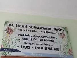 DR. Henri Sulistiyanto, SpOG 