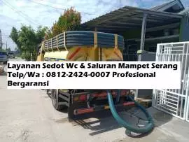 Sedot WC Serang Bergaransi 0812-2424-0007