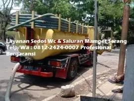 Sedot WC Serang Bergaransi 0812-2424-0007