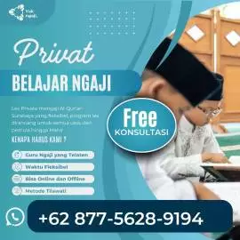 Guru Ngaji Private Surabaya | 0877-5628-9194