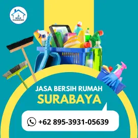 Jasa Bersih Rumah Surabaya WA : 0895-3931-05639