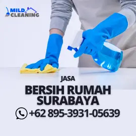 Jasa Bersih Rumah Surabaya WA : 0895-3931-05639